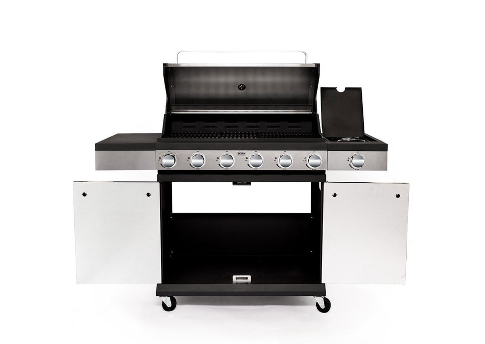 Fogo & Chama Outdoor Stainless Steel Scorpion 6 Burner Gas BBQ