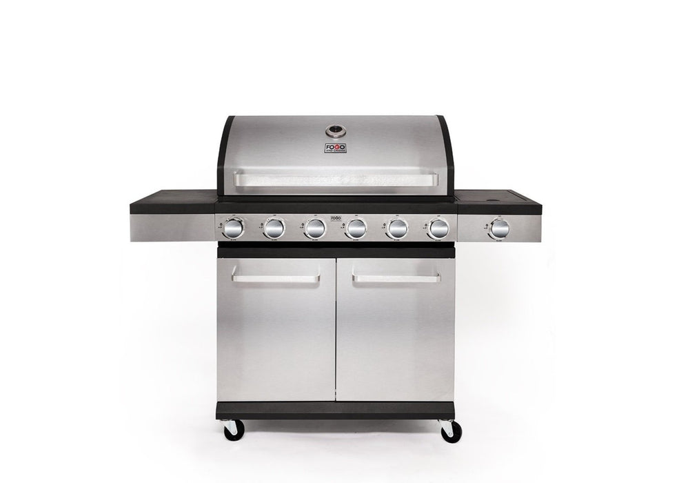 Fogo & Chama Outdoor Stainless Steel Scorpion 6 Burner Gas BBQ