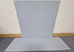 Grey Effect HPL Laminate Fireplace Back Panel & Hearth Set