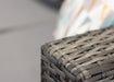 Signature Weave Georgia Grey Rattan Corner Sofa Set GEOR0103