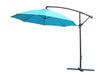 'Love Rattan' Outdoor Garden Cantilever Overhang Parasol Umbrella Blue