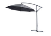 'Love Rattan' Outdoor Garden Cantilever Overhang Parasol Umbrella Grey