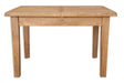 solid oak extending dining table 1200cm 1600cm 1.2 meters 1.6 meters 