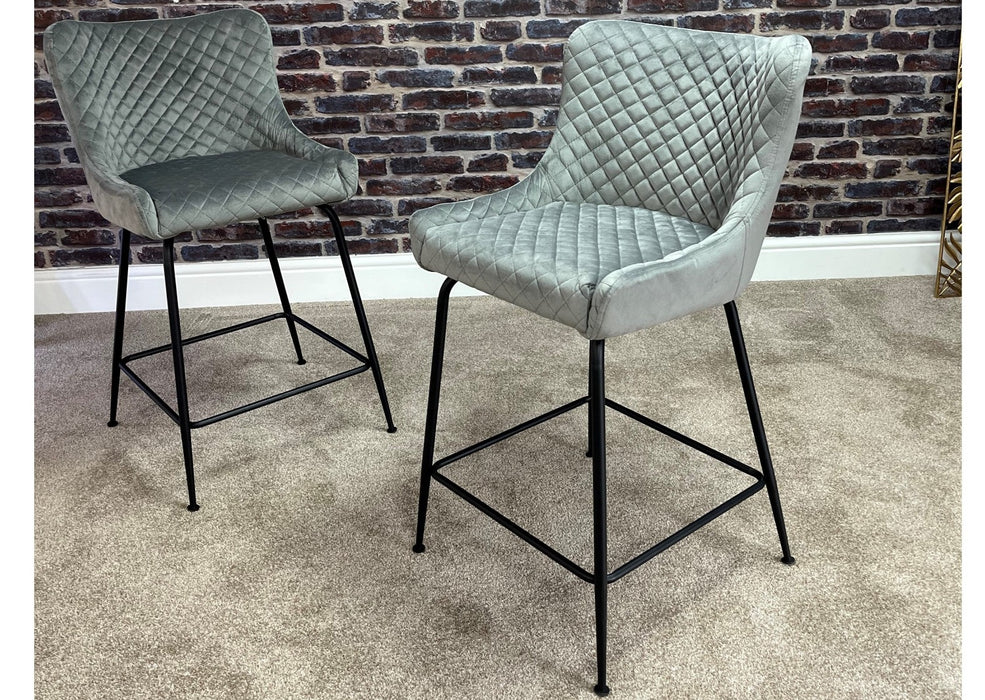Modern gray clearance counter stools