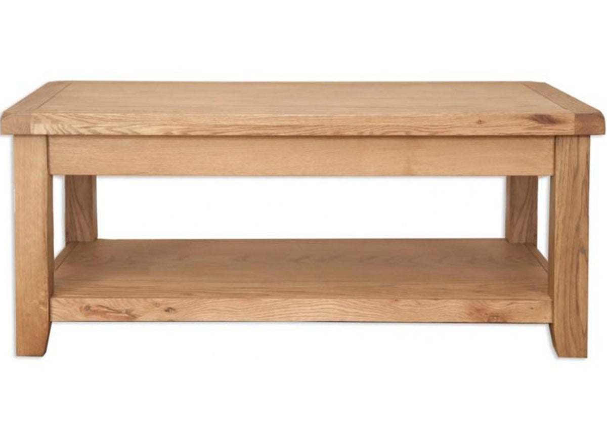 'Oakwood Living' Country Oak Coffee Table — Furniture for the home