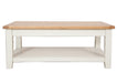 solid oak ivory natural painted coffee table tv unit side table 