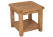 'Oakwood Living' Country Oak Lamp / Side Table