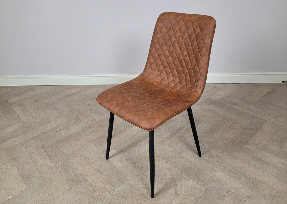 Leather industrial deals chair