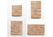 SlumberHaus Planked Oak Range of Chests of Drawers