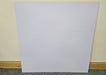 White Effect HPL Laminate Fireplace Back Panel & Hearth Set