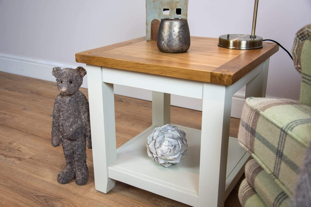 Cream painted online lamp tables