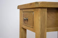 solid oak console tables lamp table living room hallway furniture