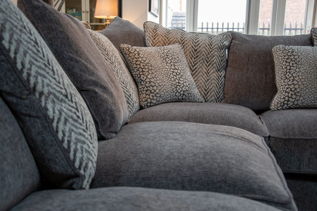 'Fantasia' Corner Sofa - Available In a Wide Range Of Fabric Colours