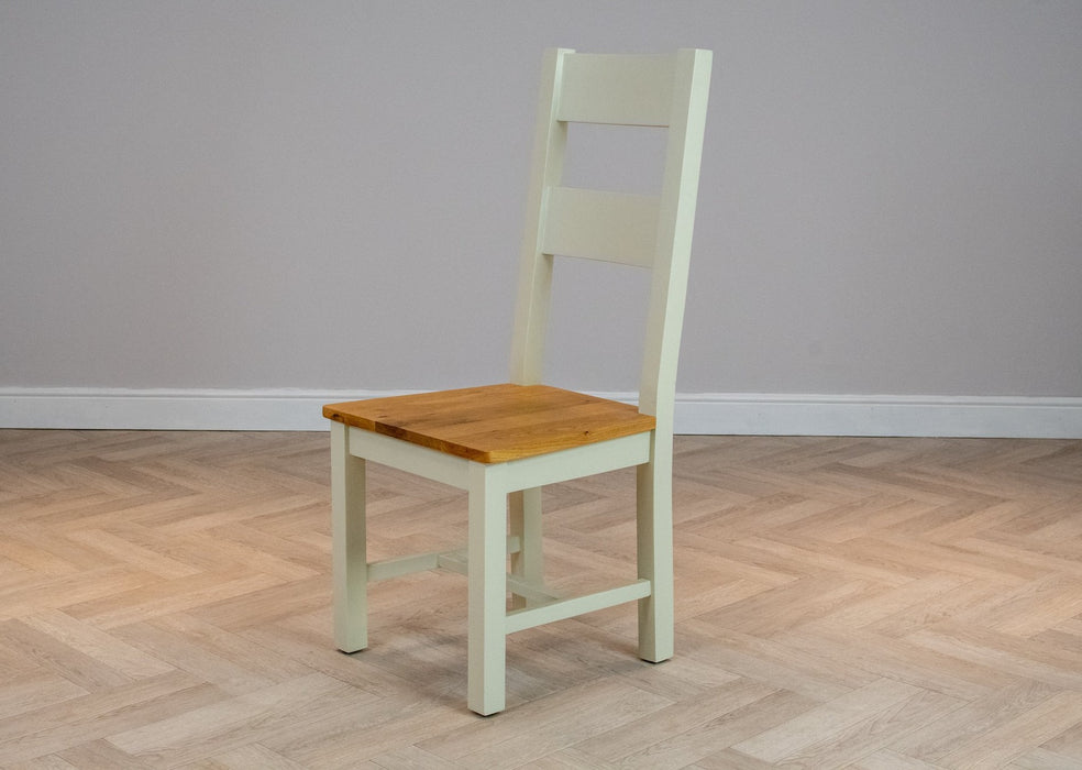 Oakwood Living Ivory Painted Oak Dining Chair